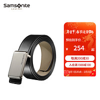 Samsonite 新秀丽 男士甄选皮带 商务休闲精致皮带 经典时尚百搭皮带BW5 BW5*09001