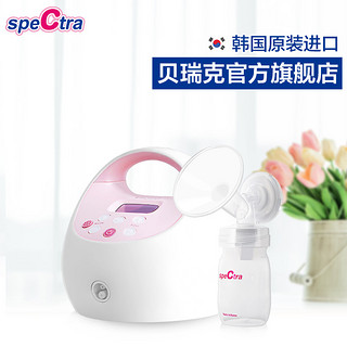 spectra 贝瑞克 电动吸奶器s2产后舒缓按摩吸乳器防回流变频拔奶器集乳器 S2内含-单边配件 不可充电