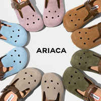 Ariaca艾芮苏女童皮鞋2024春季新款中大童单鞋软底儿童鞋子勃肯鞋