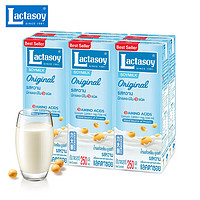 Lactasoy 力大狮（Lactasoy）力大狮豆奶 泰国进口豆奶 植物奶营养早餐奶原味250ml*6