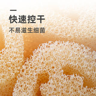 云蕾仿丝瓜络洗碗刷锅百洁布厨房不沾油污易清洗锅不伤锅 仿丝瓜络丨去污不留痕丨5个