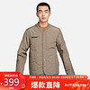 NIKE 耐克 棉服夹克男立领拒水NSW PADDED外套FB1909-031橄榄灰色XXL码