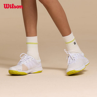 威尔胜（Wilson）疾速系列男女运动透气训练跑步鞋网球鞋KAOS 3.0 【中性款】黄色-WRS330190 7.5 US(美码)