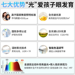 慧作客厅灯普瑞光源防蓝光护眼灯现代简约超薄智能主卧儿童吸顶灯 卧室圆-40*H10CM丨27W-全网通 【普瑞光源】