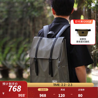 Herschel赫行 防水防雨系列SURVEY II学院风男女双肩包书包 石像灰(大号17.5L)