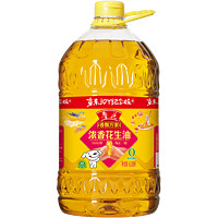 luhua 鲁花 食用油 5S物理压榨一级花生油 6.09L