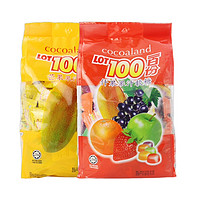 Cocoaland 一百份 马来西亚进口一百份果汁软糖零食水果软糖1kg