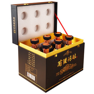 兰陵酒陈酿52度浓香型纯粮食白酒整箱500ml*6瓶礼盒装年货节
