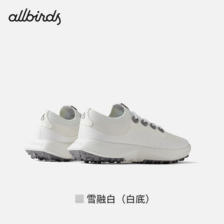 Allbirds Golf Dasher（）高尔夫厚底运动鞋舒适透气男女鞋 雪融白（白底） 35 女码