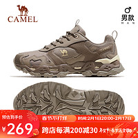 骆驼（CAMEL）登山鞋男士户外运动徒步鞋防泼水徒步鞋 F13A69a3016 卡其 41 卡其男