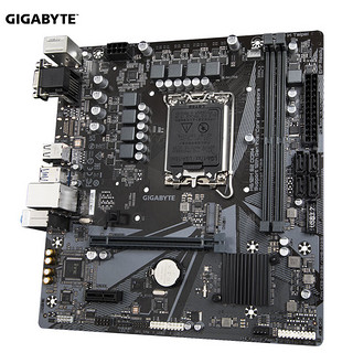 技嘉（GIGABYTE）H610M-S2 DDR4 主板（ Intel H610/LGA 1700）