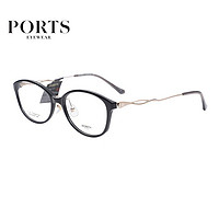 PORTS 宝姿 眼镜架女款全框文艺气质轻盈舒适可配度数POF22251