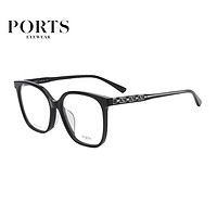 PORTS 宝姿 眼镜架女款简约休闲学生镜架可配近视镜眼镜框POF23301