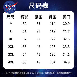 NASA GISS潮牌联名短裤男夏季宽松运动篮球薄款五分裤男 灰色 XL 