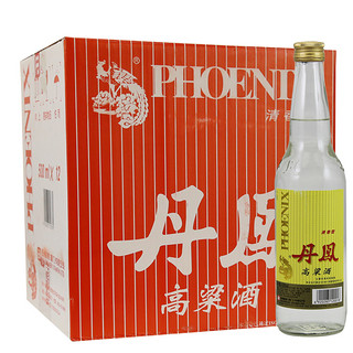 DAN FENG 丹凤 高粱酒 53%vol 清香型白酒 500ml*12瓶 整箱装