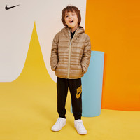 NIKE 耐克 童装男女童短款棉服冬季儿童加绒保暖外套1-14岁
