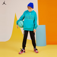 NIKE 耐克 JORDAN童装秋冬款连帽套头卫衣宽松休闲运动上衣外套