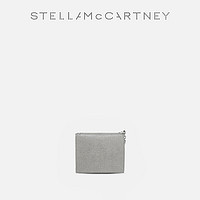 STELLA McCARTNEY 斯特拉·麦卡特尼 [FALABELLA]Stella McCartney小号翻盖银色钱夹包手拿链条零钱包