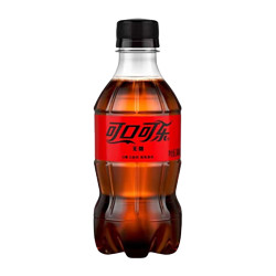 Coca-Cola 可口可乐 4.9元！（无糖）可乐300ml*6瓶