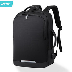 JRC 笔记本电脑包背包商务双肩包男书包17.3英寸适用联想华硕戴尔