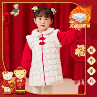 Classic Teddy精典泰迪女童连衣裙儿童针织裙子中小童新年衣服拜年服