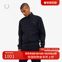 FRED PERRY 男士夹克秋冬英伦宽松休闲麦穗刺绣立领外套J2660