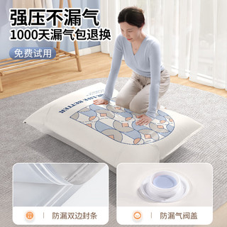 昂图真空压缩袋收纳袋被子衣物衣服羽绒服棉被行李箱旅行抽装袋子 降噪电泵套装 6个装【3特大+3大】