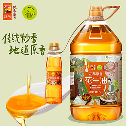 CHUCUI 初萃 原香花生油 5L+220ml