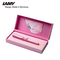 LAMY 凌美 钢笔 德国小镇系列墨水笔单支套装 波恩粉 德国进口 送礼礼物 VTD201-LR-EF