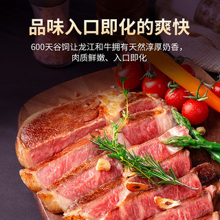 龍江和牛东北国产和牛A4眼肉牛排2kg牛肉年货高端礼盒齐齐哈尔产