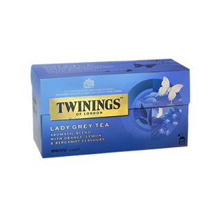TWININGS 川宁 英国川宁Twinings 仕女伯爵红茶25袋装 茶包袋泡茶 红茶
