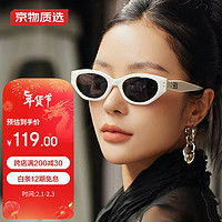 京物GM墨镜男女同款通用太阳镜猫眼显瘦眼镜户外防晒明星同款
