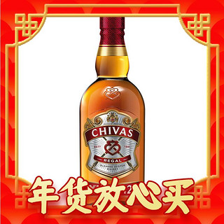 年货先到家：CHIVAS 芝华士 12年 调和 苏格兰威士忌 40%vol 1L