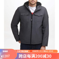 李维斯(Levi's)男士外套上衣软壳羊羔绒衬里正面拉链夹克潮牌20187170 Graphite L