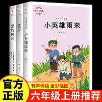 快乐读书吧六年级上册  童年 小英雄雨来 爱的教育图书儿童文学中小学教辅小课外阅读书籍10-14岁阅读