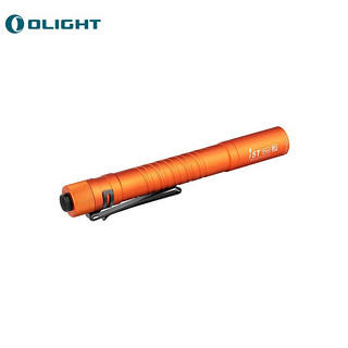 OLIGHT 傲雷 i5T Plus小型强光手电筒 便携户外家用防水超亮长续航 橙色双螺旋纹（冷白光）