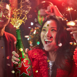 Heineken 喜力 经典香槟瓶啤酒1.5L单瓶（1500ml）