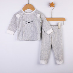 母婴坊婴儿衣服四季套装新生儿连体衣秋装a类幼儿分体男1女宝宝春秋