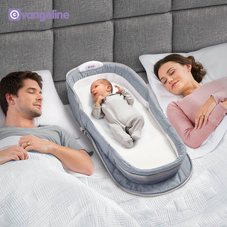 床中床婴儿新生宝宝便携式旅行防吐奶仿生床折叠可移动防压背包床