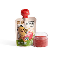 BabyPantry 光合星球 babycare益生菌果果冻零食儿童果汁爽吸无添加 石榴蓝莓味85g/袋