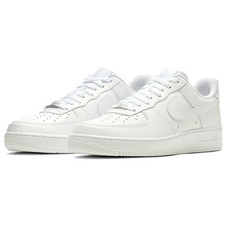 NIKE Air Force 1 Low 07 经典复古风格 板鞋 男款 纯白 38.5 单层