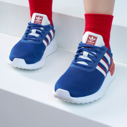 3元】阿迪达斯童鞋_adidas 阿迪达斯 la trainer网面运动鞋子男女小童