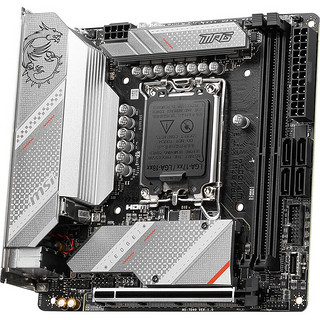 MSI 微星 MPG系列 MPG B760I EDGE WIFI MINI-ITX主板（INTEL LGA1700、B760）