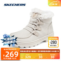 SKECHERS 斯凯奇 女款户外加绒雪地靴