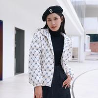 BOSIDENG 波司登 女式轻薄连帽短款直筒羽绒服 B30131016