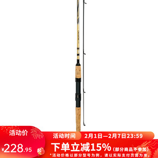 DAIWA 达亿瓦 CROSSFIRE 直柄枪柄路亚竿 入门路亚杆钓竿 路亚钓鱼竿 进口路亚竿 21 6102MLS CS（2.09米中软调直柄）