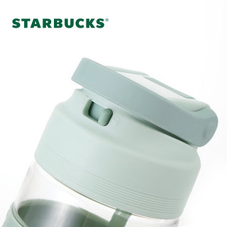 星巴克（Starbucks）杯子 清透薄荷绿款运动杯700ml 绿色大容量运动水壶  男女 运动杯700ml