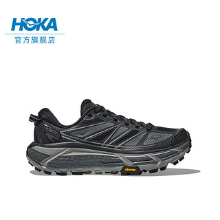 HOKA ONE ONE男女款春季飞速马法特2运动休闲鞋MAFATE SPEED2耐磨减震防滑 【】黑色/城堡灰 41