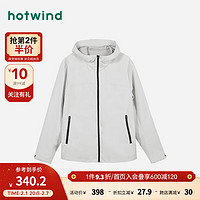 hotwind 热风 2024年春季男士运动夹克 03米色 S