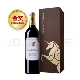 BORDEAUXVINEAM 翡马 圣曼尼酒庄 干红葡萄酒 750ml 礼盒装